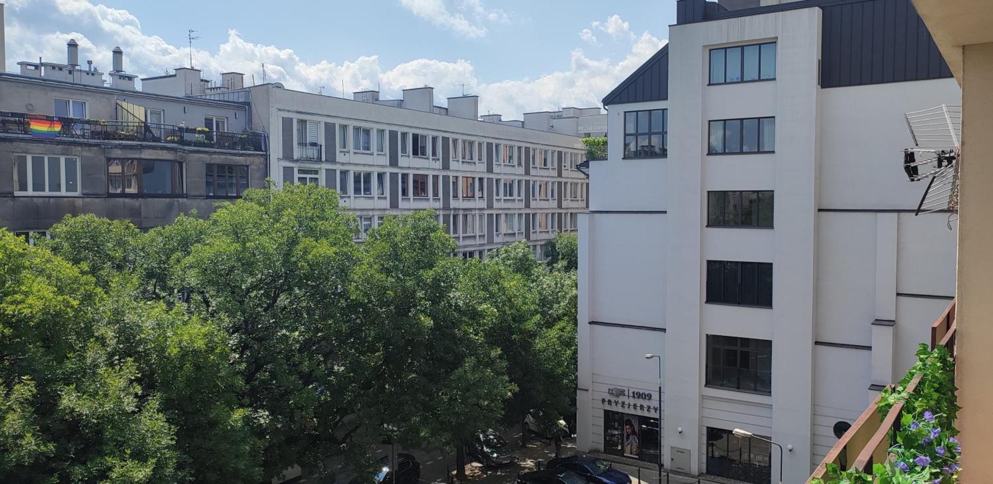 Greenpoint Hoza Apartment Warsaw Exterior photo